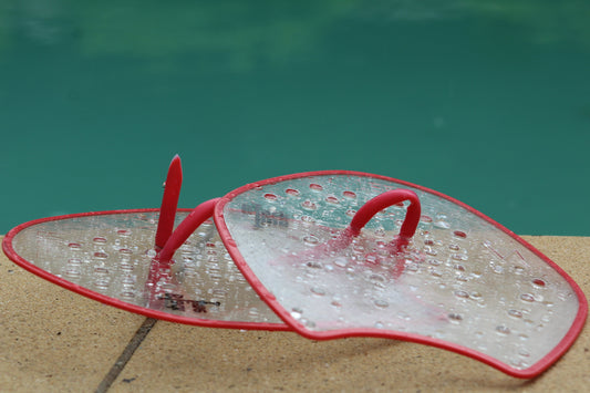 Vélocité Performance Swim Paddles for technique-focused swim training