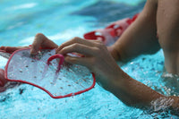 Swimmer in pool